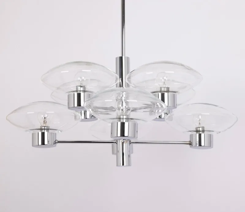 Online Pamono Mid-Century Orbital Pendant Lamp attributed to Kaiser Idell / Kaiser Leuchten, Germany, 1970s