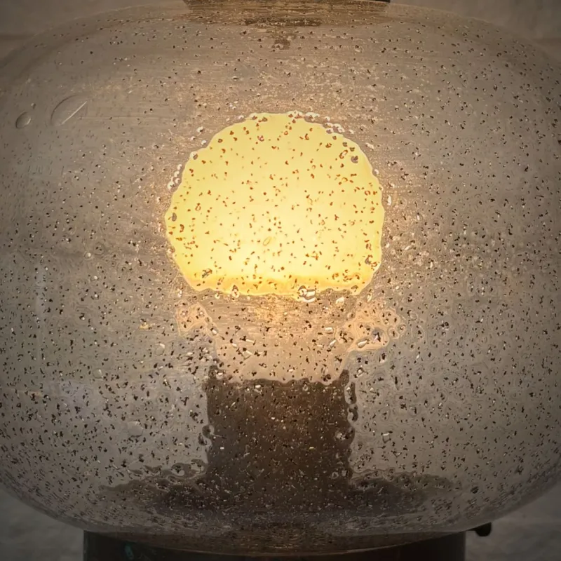 Pamono Mid-Century Outdoor Facade Lamp in Copper and Glass from Fagerhult, Sweden, 1970s> Garden Lighting