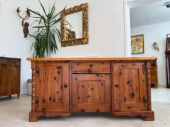 Pamono Mid-Century Pine Secretaire, 1960s