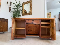 Pamono Mid-Century Pine Secretaire, 1960s