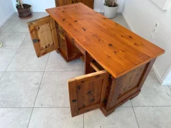 Pamono Mid-Century Pine Secretaire, 1960s