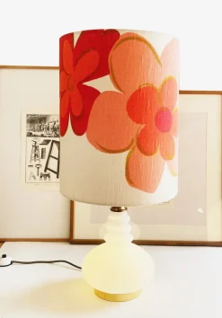 Hot Pamono Mid-Century Pink and White Floor Lamp from Peill & Putzler, Germany, 1960s