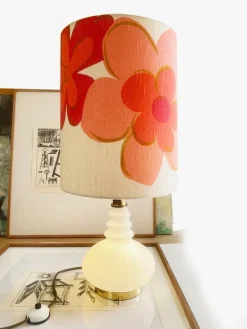 Hot Pamono Mid-Century Pink and White Floor Lamp from Peill & Putzler, Germany, 1960s
