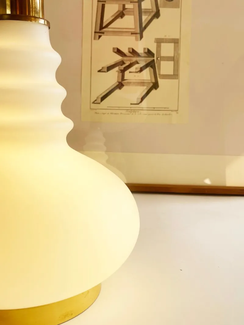 Hot Pamono Mid-Century Pink and White Floor Lamp from Peill & Putzler, Germany, 1960s