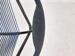Pamono Mid-Century Plastic Thread Outdoor Club Chair, 1960s><noscript><img width=