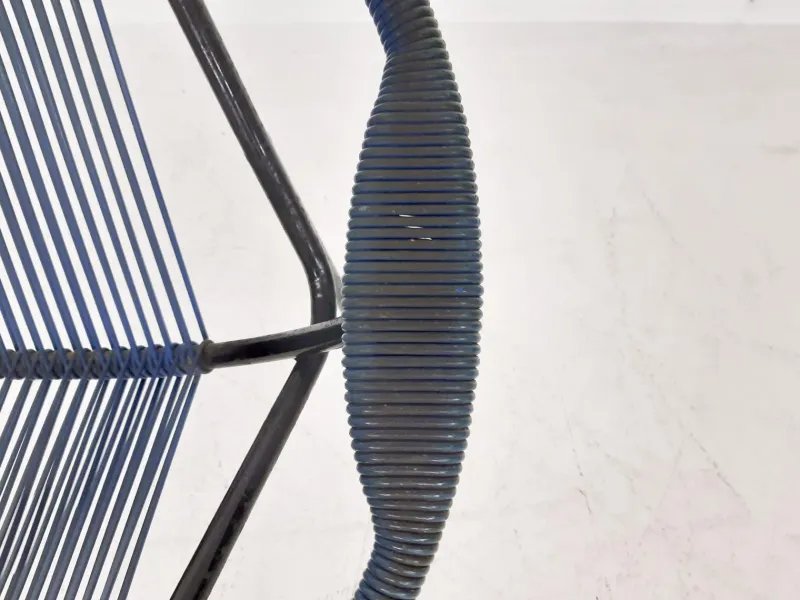 Pamono Mid-Century Plastic Thread Outdoor Club Chair, 1960s> Garden Seating