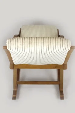 Pamono Mid-Century Plywood Rocking Chair by Ludvik Volak for Drevopodnik Holesov, 1960s><noscript><img width=