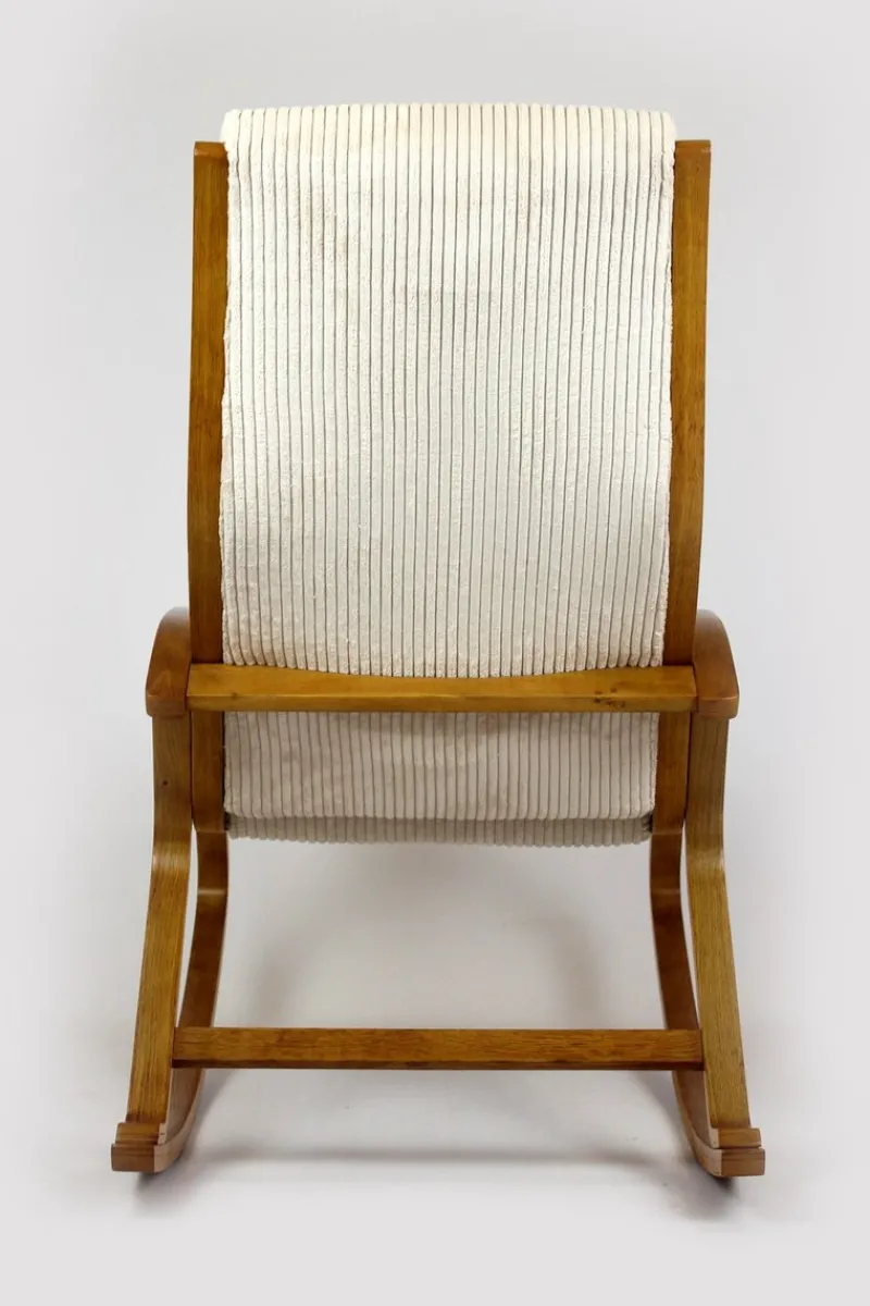 Pamono Mid-Century Plywood Rocking Chair by Ludvik Volak for Drevopodnik Holesov, 1960s> Rocking Chairs
