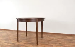 Pamono Mid-Century Polish Oak Extendable Dining Table, 1960s><noscript><img width=
