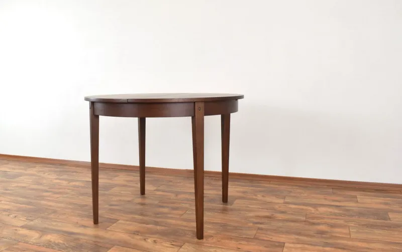 Pamono Mid-Century Polish Oak Extendable Dining Table, 1960s> Dining Tables & Sets