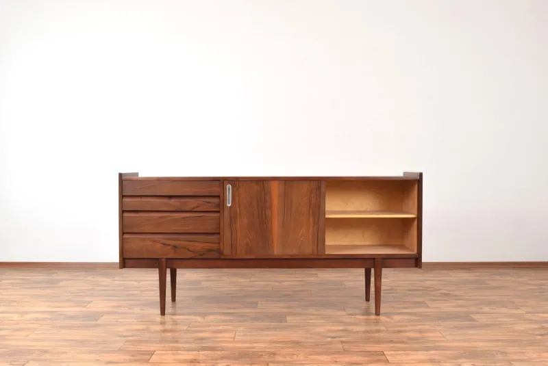 Hot Pamono Mid-Century Polish Walnut Sideboard from Bytom Furniture Factory, 1960s