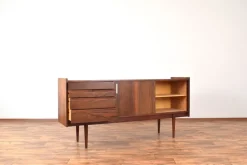 Hot Pamono Mid-Century Polish Walnut Sideboard from Bytom Furniture Factory, 1960s