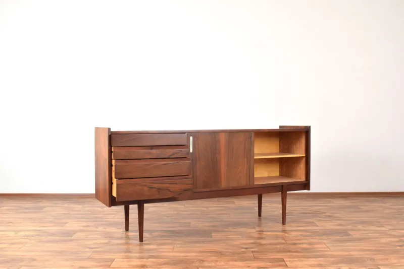 Hot Pamono Mid-Century Polish Walnut Sideboard from Bytom Furniture Factory, 1960s