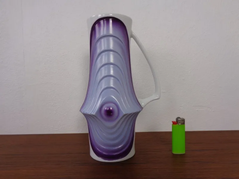 Pamono Mid-Century Pop Art Purple Vase from Royal KPM, Germany, 1960s> Vases