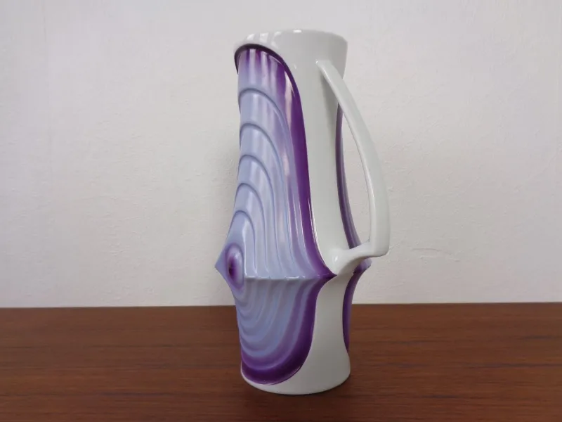Pamono Mid-Century Pop Art Purple Vase from Royal KPM, Germany, 1960s> Vases