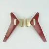 Clearance Pamono Mid-Century Push Door Handles in Red Bakelite and Aluminum, 1950s, Set of 2