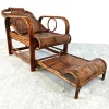 Best Pamono Mid-Century Rattan and Bamboo Garden Chair, 1950s