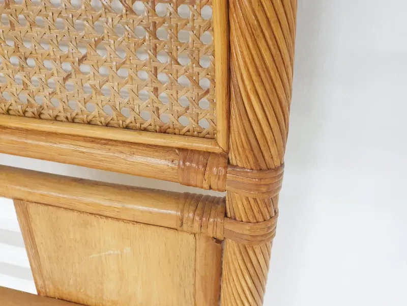 Pamono Mid-Century Rattan Headboard, 1970s> Beds & Bedroom Sets