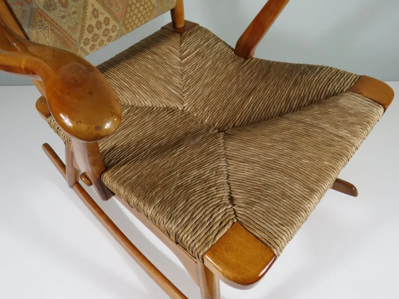 Discount Pamono Mid-Century Rocking Chair from De Ster Gelderland, 1960s