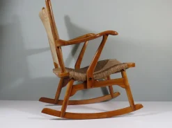 Discount Pamono Mid-Century Rocking Chair from De Ster Gelderland, 1960s