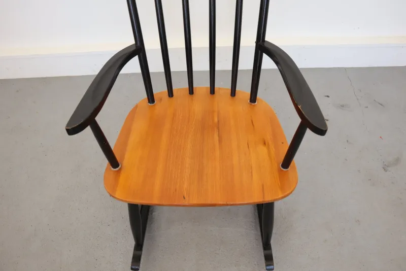 Best Pamono Mid-Century Rocking Chair by Ilmari Tapiovaara, 1960s
