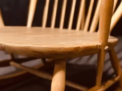 Pamono Mid-Century Rocking Chair in Light Elm by Lucian Ercolani for Ercol><noscript><img width=