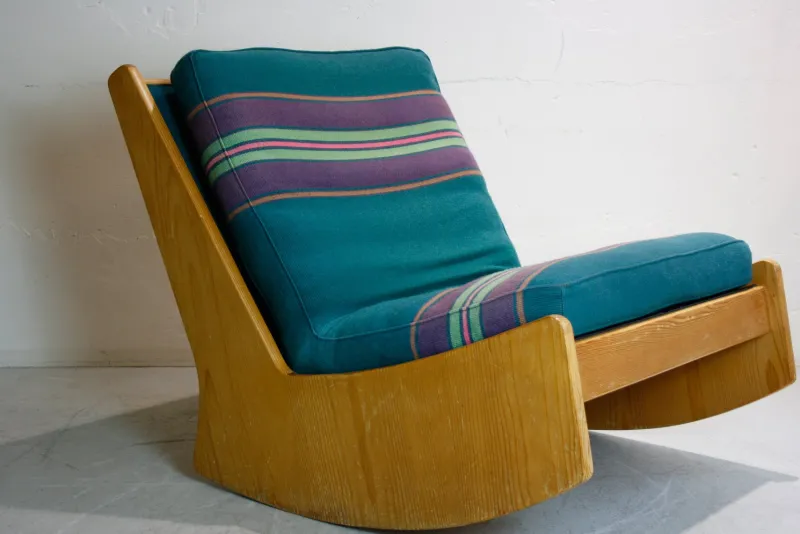 Pamono Mid-Century Rocking Chair by Carl Straub. 1970s> Rocking Chairs