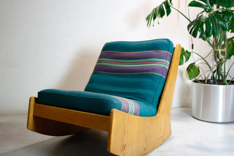 Pamono Mid-Century Rocking Chair by Carl Straub. 1970s> Rocking Chairs
