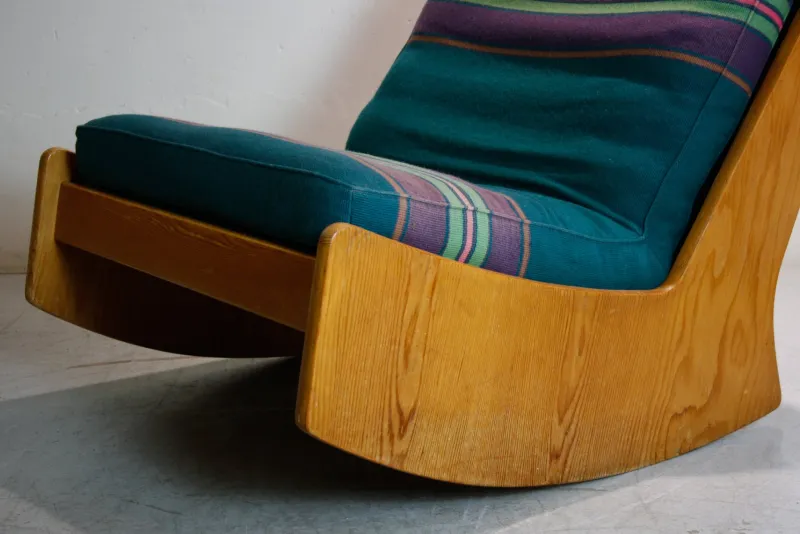 Pamono Mid-Century Rocking Chair by Carl Straub. 1970s> Rocking Chairs