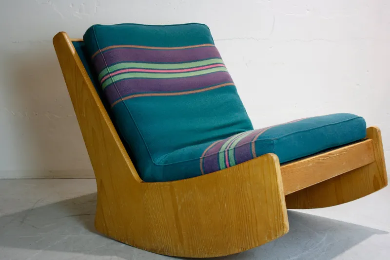 Pamono Mid-Century Rocking Chair by Carl Straub. 1970s> Rocking Chairs