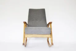Pamono Mid-Century Rocking Chair by Valerija Ema Cukermanienė, 1960s> Rocking Chairs