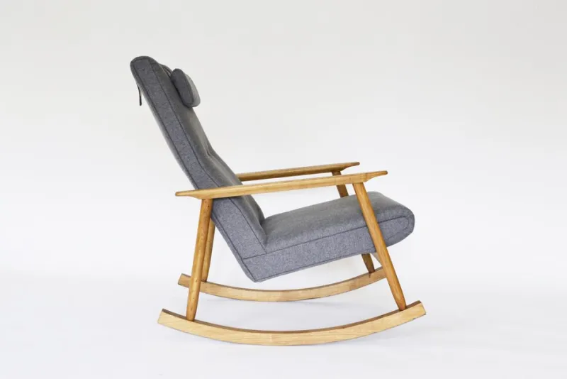Pamono Mid-Century Rocking Chair by Valerija Ema Cukermanienė, 1960s> Rocking Chairs