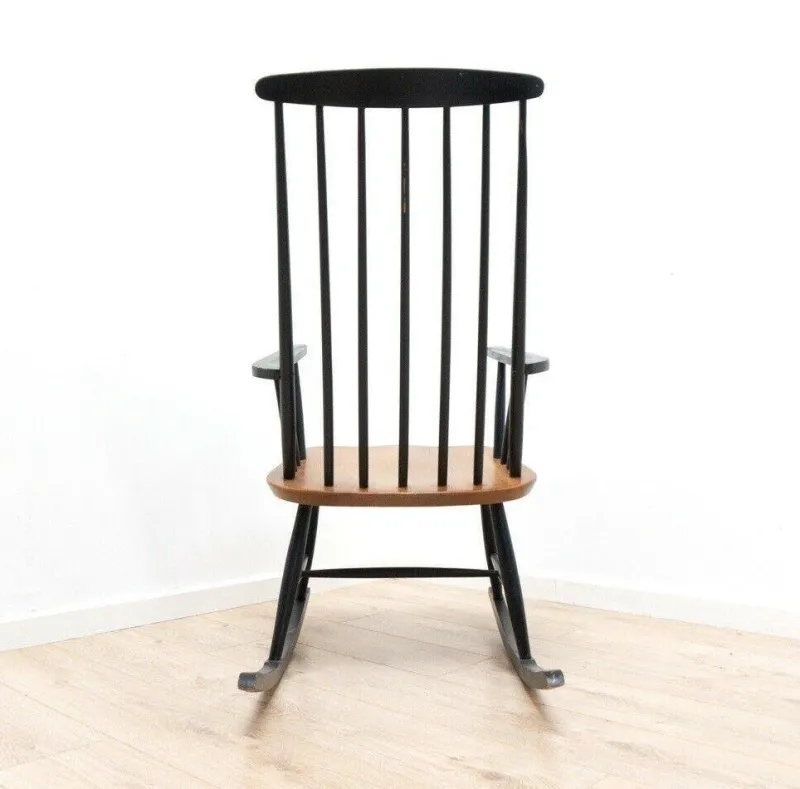 Discount Pamono Mid-Century Rocking Chair by Ilmari Tapiovaara for Asko, 1960s