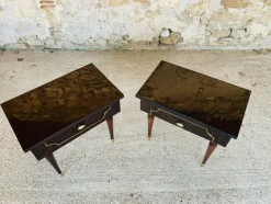 Pamono Mid-Century Rosewood Nightstands, 1960s, Set of 2> Nightstands