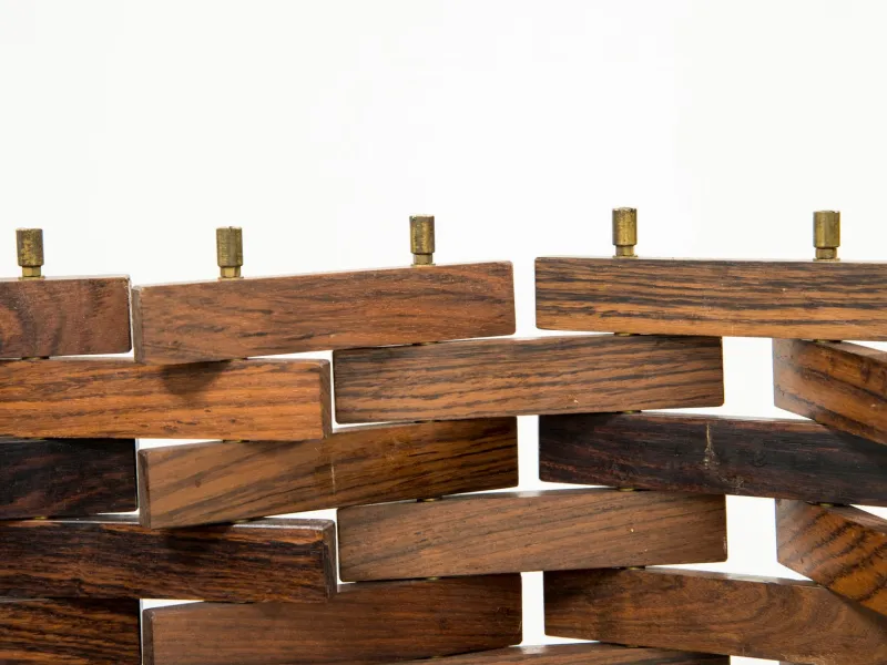 New Pamono Mid-Century Rosewood Screens from Poggi, Set of 2