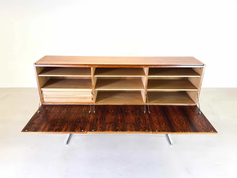 Pamono Mid-Century Rosewood Sideboard by Georg Satink Wk Möbel, 1960s> Sideboards & Buffets