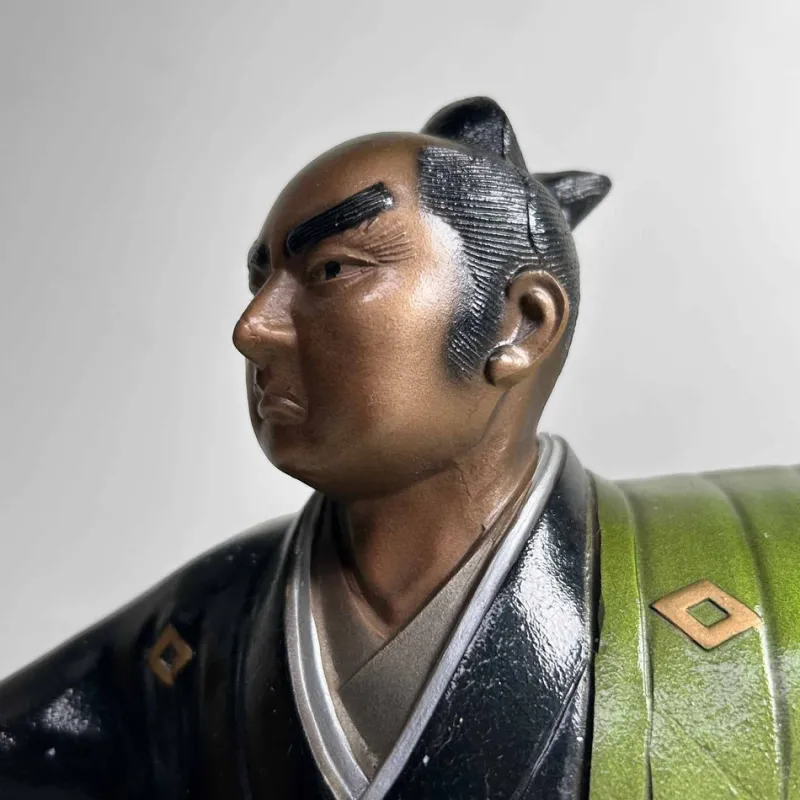 Hot Pamono Mid-Century Samurai Warrior Statue, Takaoka, Japan, 1960s