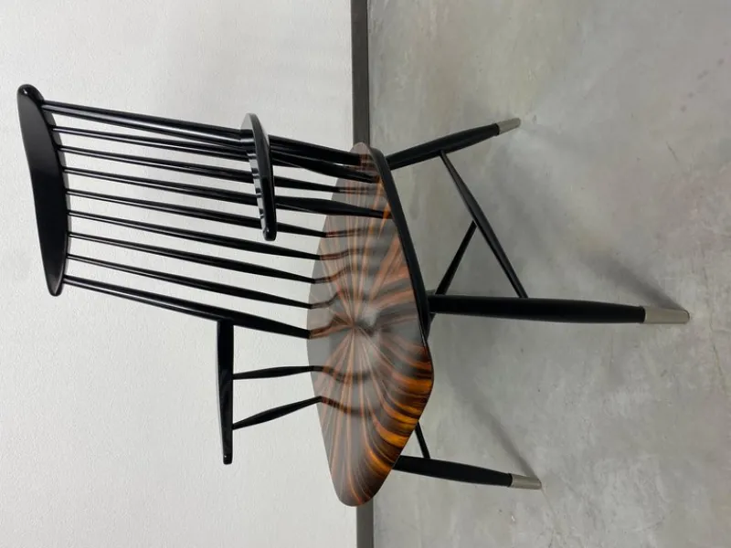 Pamono Mid-Century Scandinavian Chair attributed to Ilmari Tapiovaara, 1950s> Office Chairs
