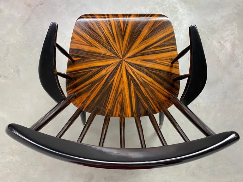 Pamono Mid-Century Scandinavian Chair attributed to Ilmari Tapiovaara, 1950s> Office Chairs