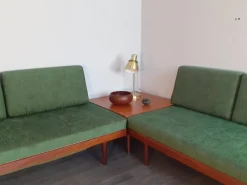 Best Pamono Mid-Century Scandinavian Daybeds and Corner Table by Ingmar Relling for Ekornes, 1960s, Set of 3