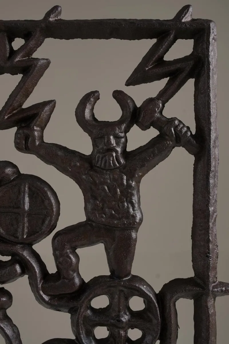 Outlet Pamono Mid-Century Scandinavian Fireplace Screen attributed to Olle Hermansson, 1960s