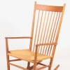New Pamono Mid-Century Scandinavian Rocking Chair in Oak by Hans Wegner for FDB, 1950s