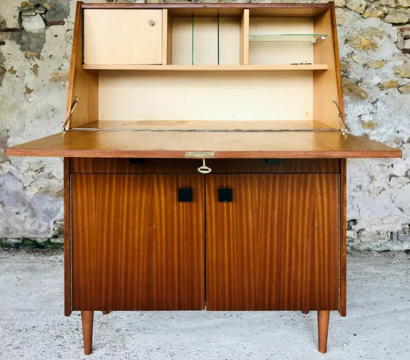 Pamono Mid-Century Scandinavian Style Secretaire, 1960s> Secretaires