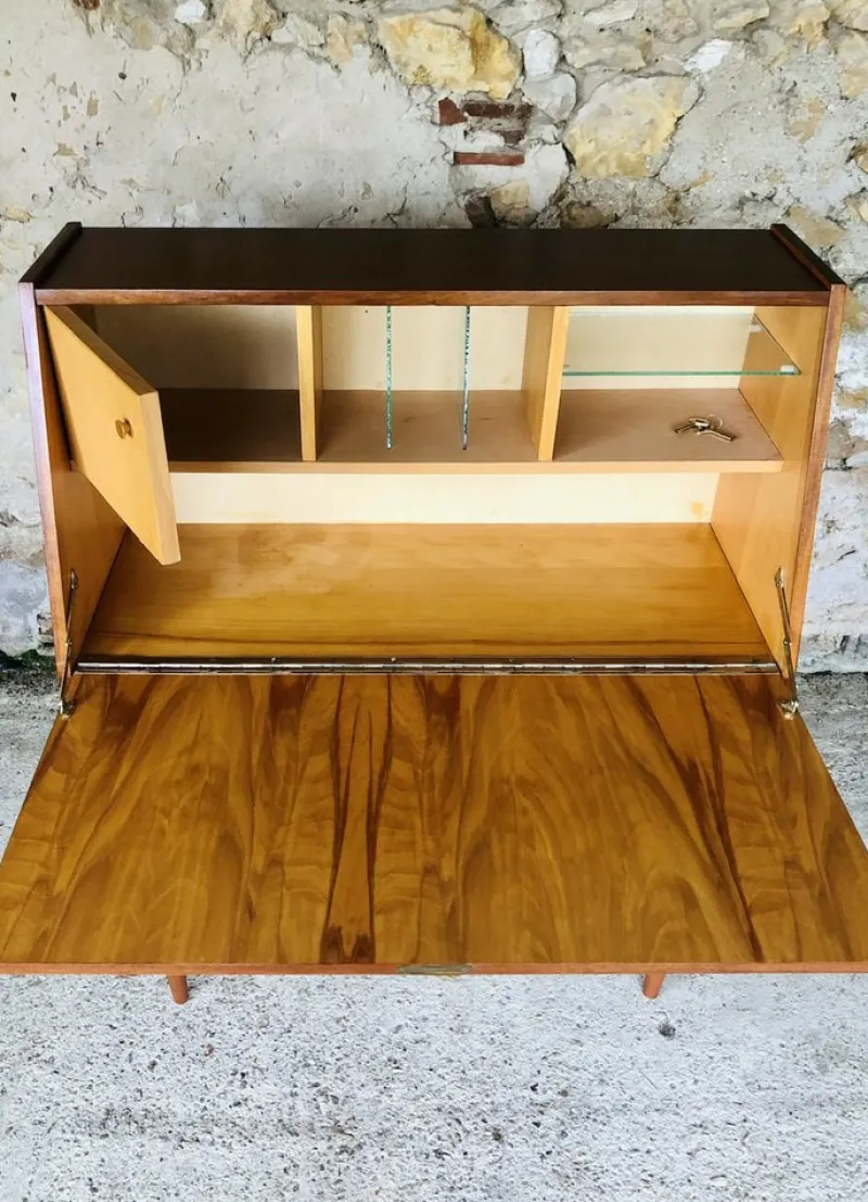 Pamono Mid-Century Scandinavian Style Secretaire, 1960s> Secretaires