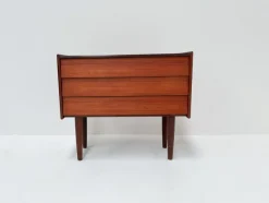 Outlet Pamono Mid-Century Scandinavian Teak Veneer Chest of Drawers, 1960s