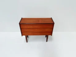 Outlet Pamono Mid-Century Scandinavian Teak Veneer Chest of Drawers, 1960s