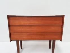 Outlet Pamono Mid-Century Scandinavian Teak Veneer Chest of Drawers, 1960s