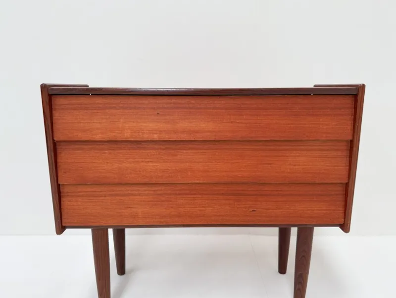 Outlet Pamono Mid-Century Scandinavian Teak Veneer Chest of Drawers, 1960s
