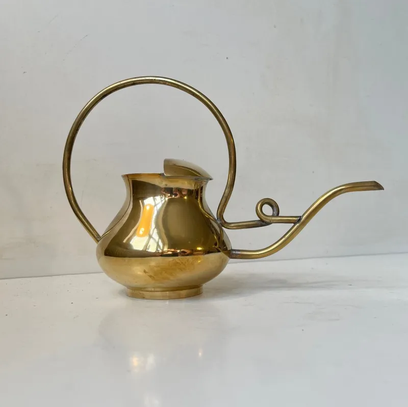 Sale Pamono Mid-Century Scandinavian Watering Can in Brass