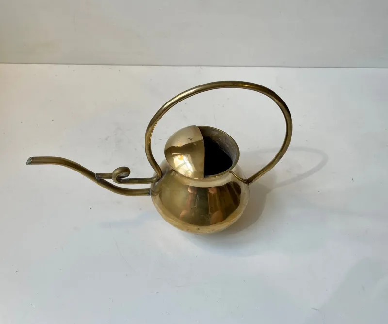 Sale Pamono Mid-Century Scandinavian Watering Can in Brass
